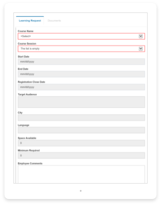 HR Portal Online Business Processes