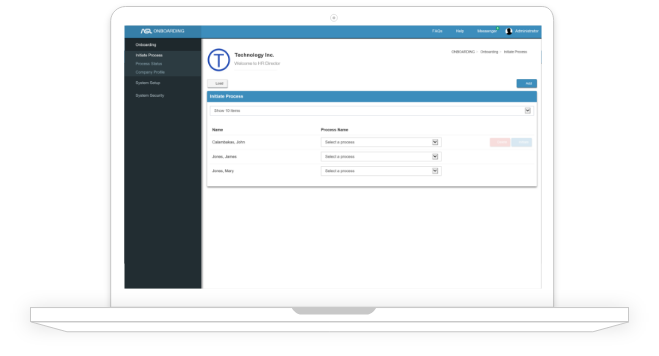 Onboarding Integrate With Any ATS