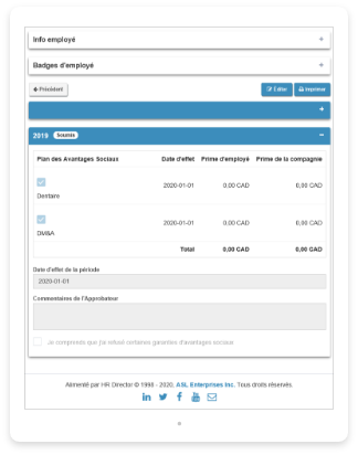 Gestion du capital humain - ASL